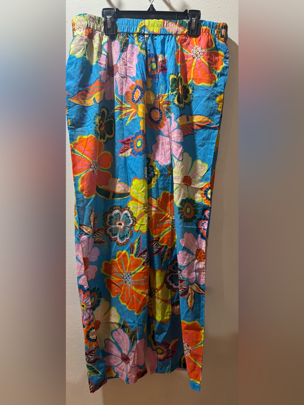 Anthropologie lightweight floral pants